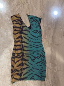 Tiger Print Dress