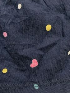 H&amp;M Cute Navy Heart Print Dress