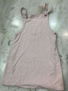 Pink Pinafore Dress