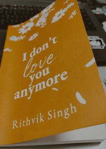 I Don't Love You Anymore Book