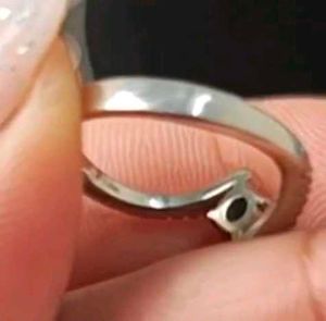 fix price 92.5 silver Elegant Diamond Ring
