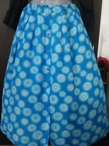 crop top with skirt