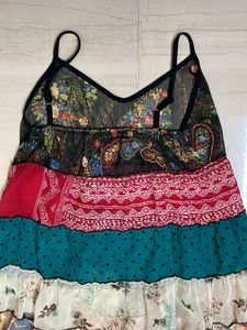 mesh beach dress
