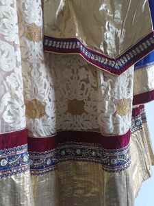 Gold Embellished Lehenga Choli Set