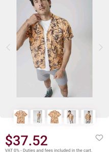 Picture brand organic Palm Print Shirt - Casual St