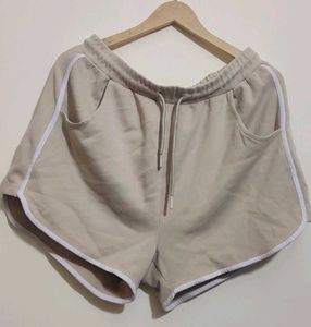 Nude Two-Piece Shorts Set For 38 Bust