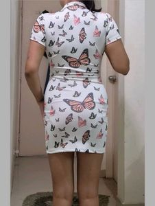 Butterfly Mini Dress