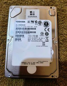 Toshiba AL13SEB600 600GB Enterprise SAS Hard Drive