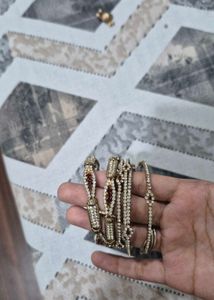 Sparkling Set of 5 Bangles