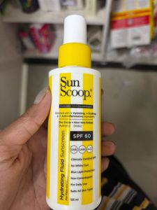 Sun Scoop Hydrating Fluid Sunscreen SPF 60