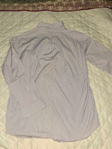 Men's Striped Button-Down Shirt
