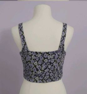 Zara Floral Print Corset Top