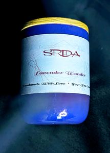 SRIDA Lavender Wonder Soy Wax Candle