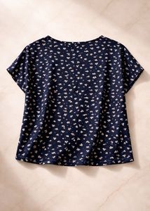 People Navy Blue top