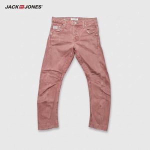 Jack & Jones Core Workwear Faded Burgundy Denim
