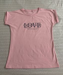 Pink Graphic T-Shirt