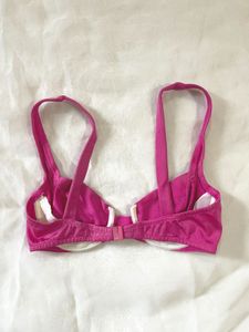 Bright Pink Bikini Top