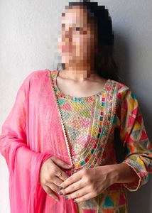 multi colour kurta set 💗