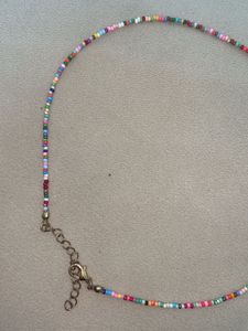 summer Colorful Beaded Choker Necklace