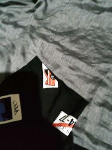 Black Graphic Print T-Shirt