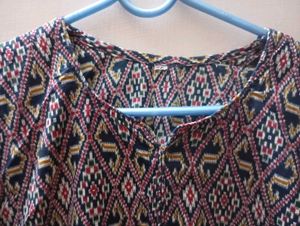 Stylish Geometric Print Kurta