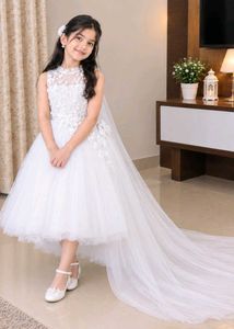 Elegant White Party Dress