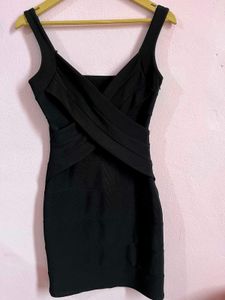 Emerald Sundae Women's Black Bodycon Dress