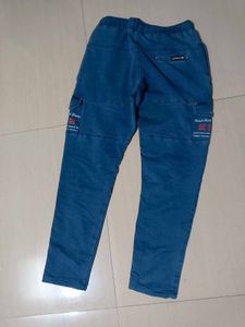 Blue Cargo Pants