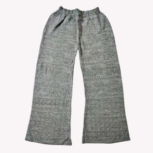 Stylish Grey Patterned Palazzo Pants 🆕 NWOT 🫶 2X