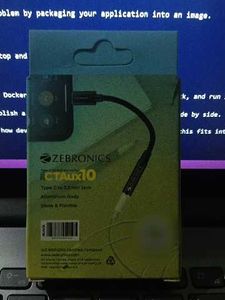 Zebronics CTAux10 USB-C to Aux Adapter
