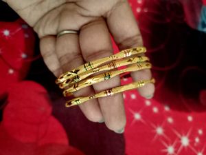 New 1 gram gold bangles