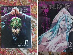 Jujutsu Kaisen Manga Volumes 17 & 12