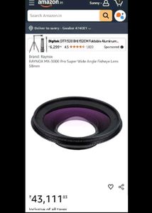 RAYNOX MX-3OOO Pro Semi Fish Eye Lens