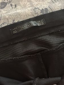 Black Skinny Pants with Zippers