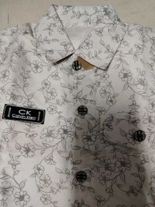 Calvin Klein Floral Print Shirt