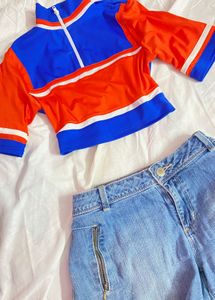 fitted newme crop top