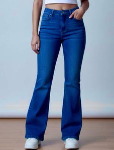 Flared Denim Jeans