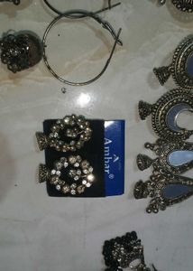 Peacock Jhumka Earrings