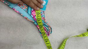 Vibrant Geometric Print Bikini Bottom