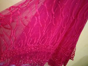 Burgundy Lace &amp; Beaded Party Dress