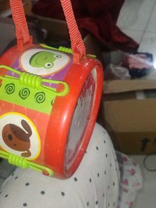 Kids Toy drum with Frog Design