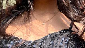 Delicate Gold Necklace Antitarnish