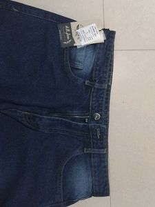 Wide Leg Denim Jeans