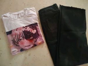 Printed tshirt and Jeans Combo