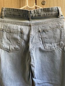 Light Wash Wide Leg Jeans