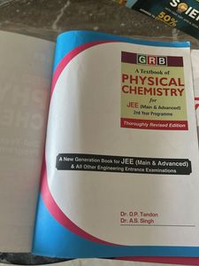 Textbook of Physical Chemistry for JEE