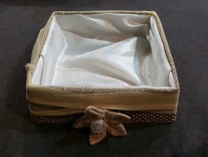 Decorative Gift Box with Flower Accent