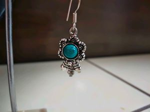 Bohemian Silver &amp; Turquoise Jewelry Set