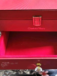 Red Jewelry Box with Mirror
