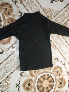 black long sleeve top